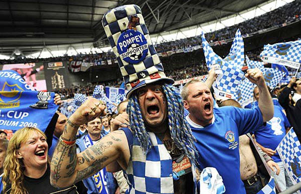 John Portsmouth Football Club Westwood fb12 Footballs Most Passionate Fans: UK Top 10